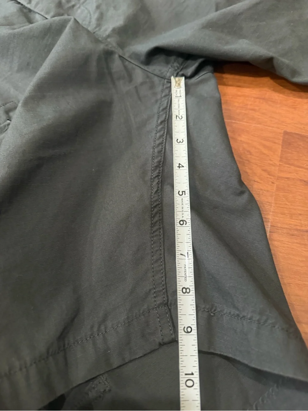 Levi Strauss Cargo Short Mens Size 34 Two Horse Brand Gray 100% Cotton  Packets